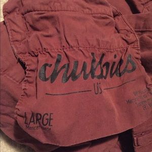 Red Chubbies sz L